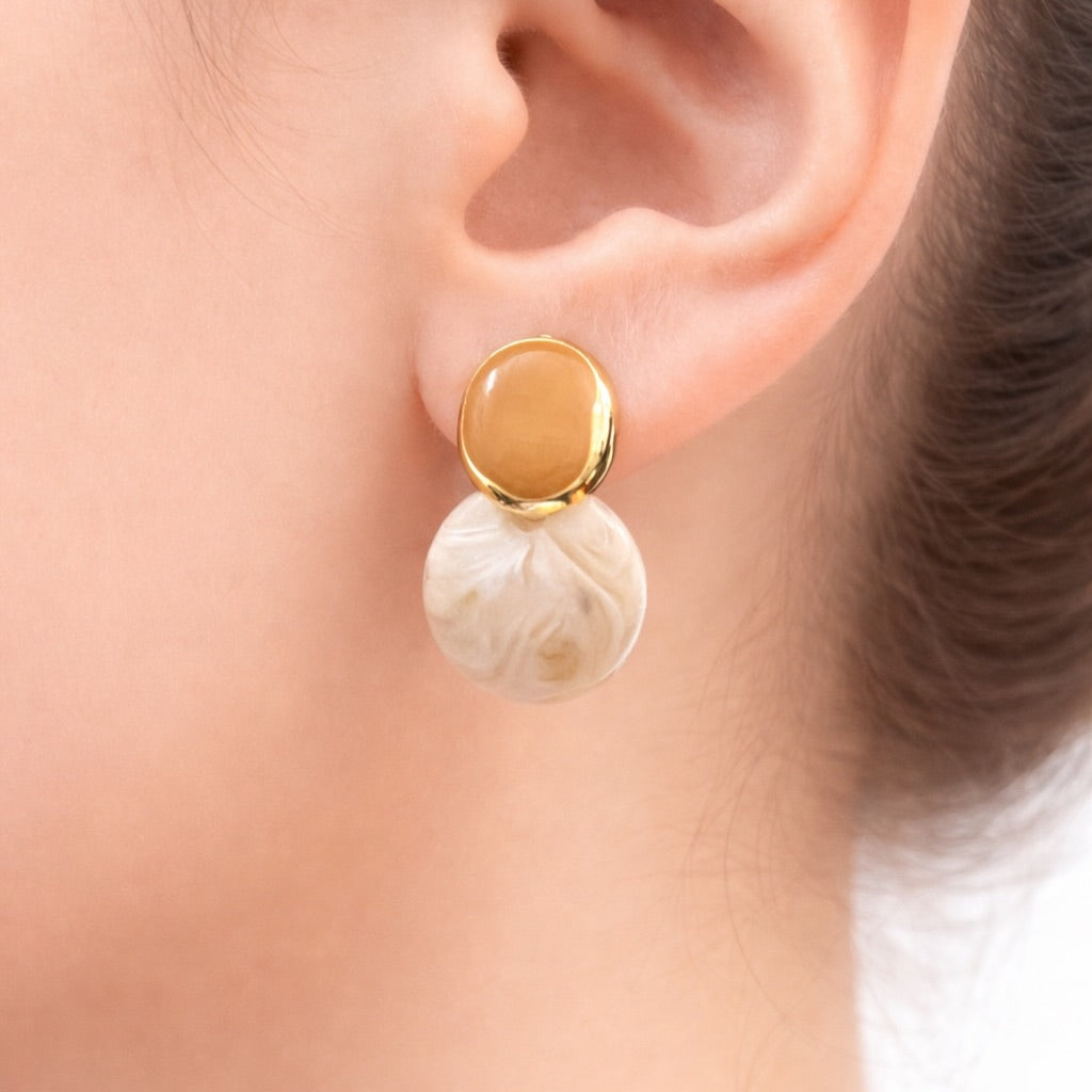 marble stone studs